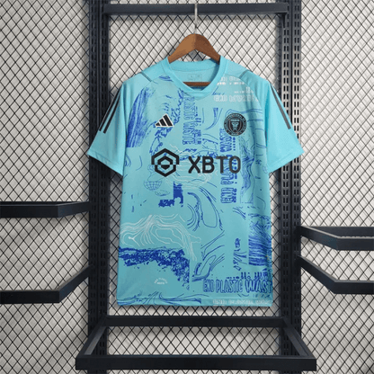 2023/2024 Inter Miami Training Wear blue Soccer Jersey 1:1 Thai Quality